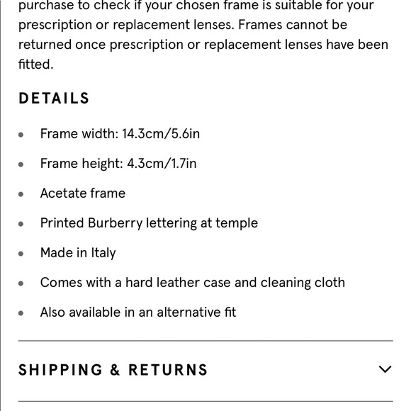 Burberry Optical BRAND NEW 🔥🔥🔥 - Picture 3 of 3